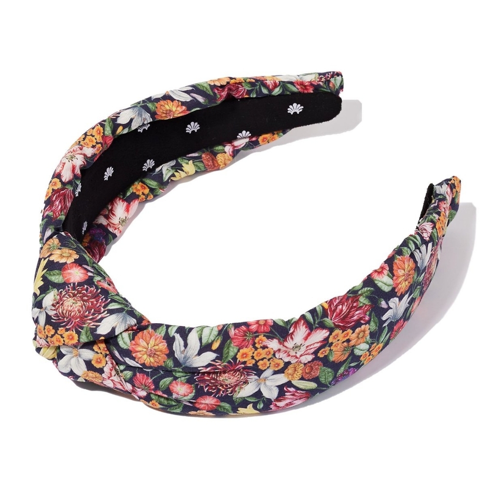 NWOT Lele Sadoughi Liberty Royal Garland Headband